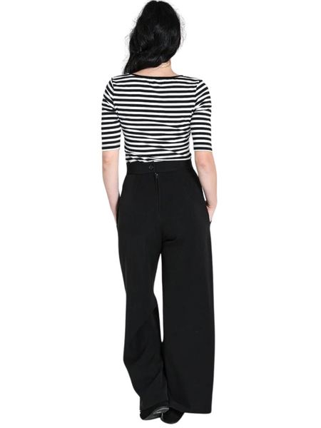 Carlie Swing Trousers - Black