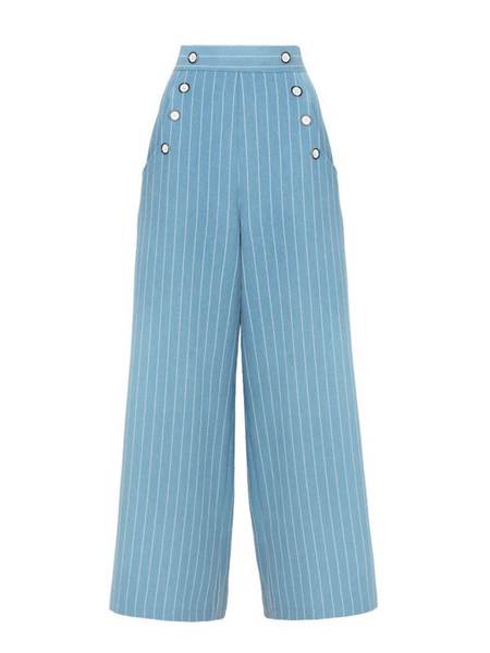 Caspian Swing Trousers - Blue