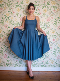 Priscilla Midi - Lightweight Denim