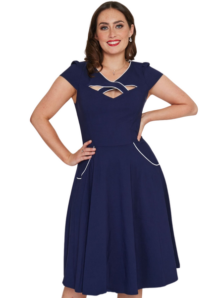 Connie Swing - Navy