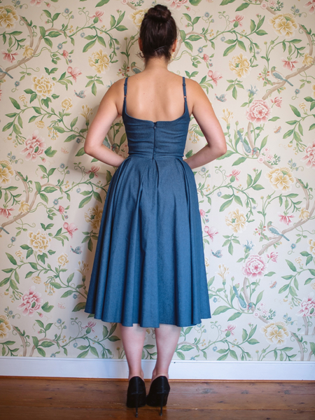 Priscilla Midi - Lightweight Denim