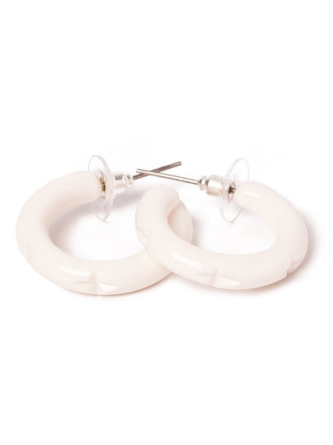 Love Letter Hoop Earrings