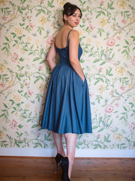 Priscilla Midi - Lightweight Denim