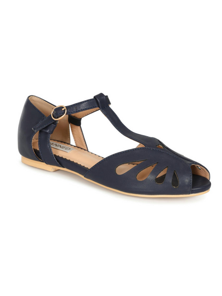 Secret Love Flats - Navy