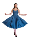 Priscilla Midi - Lightweight Denim