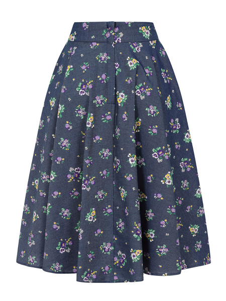Cary Swing Skirt - Bloom