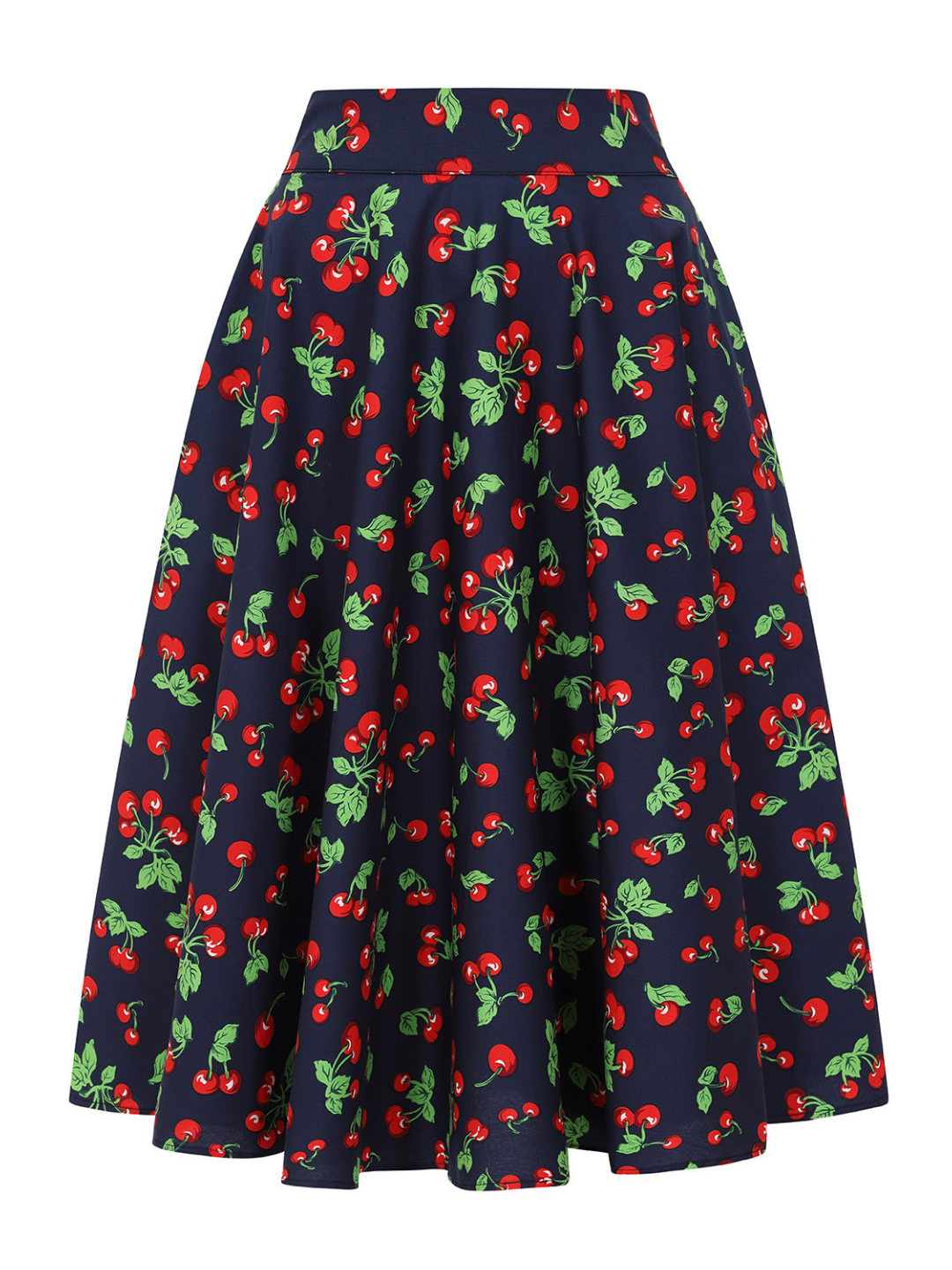 Cary Swing Skirt - Cherry