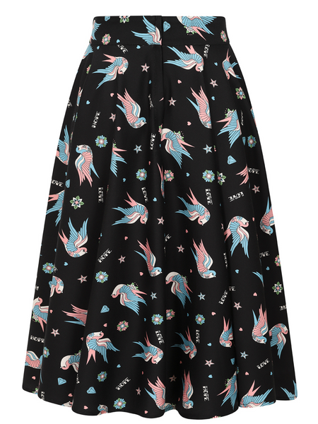 Marilou Swallows Swing Skirt