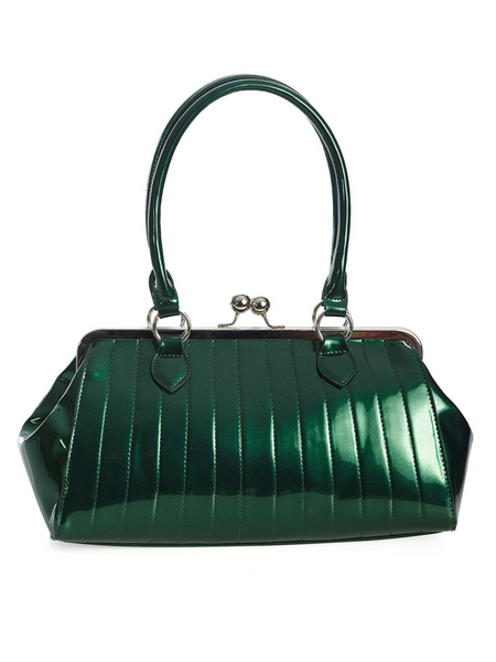 Green 2025 leather purse