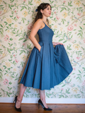 Priscilla Midi - Lightweight Denim