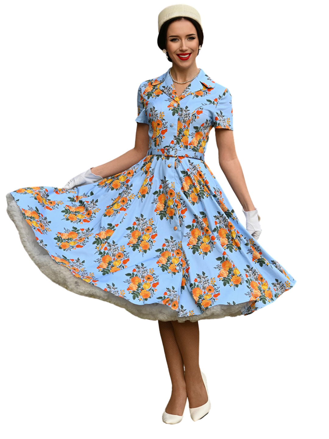 Hallie Floral Swing