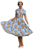 Hallie Floral Swing