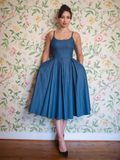 Priscilla Midi - Lightweight Denim