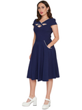 Connie Swing - Navy