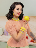Midi Lemon Heavy Carve Bangle - Duchess