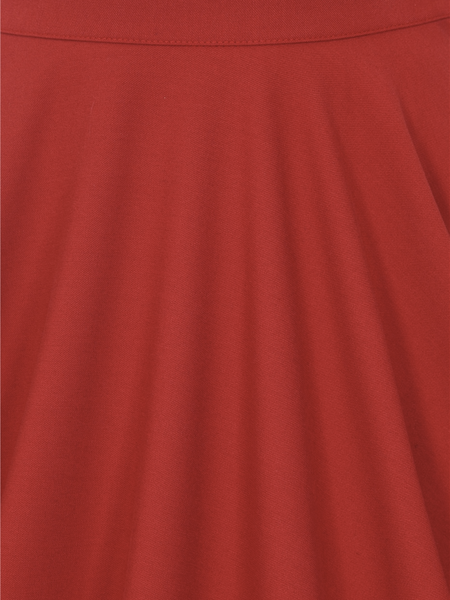 Milla Swing Skirt - Red