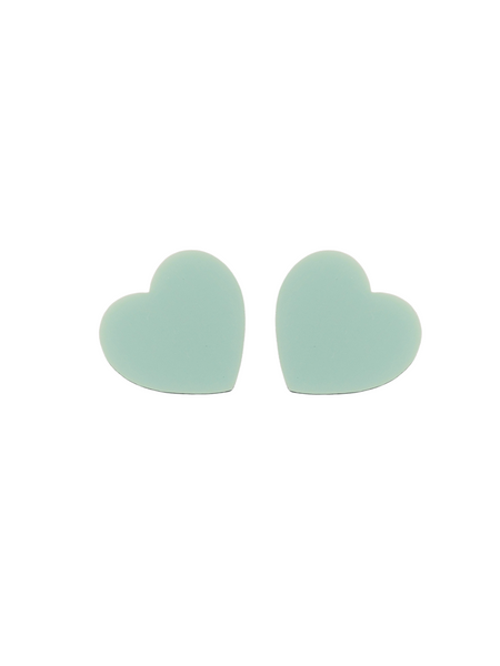 Sweetheart Studs - Seafoam