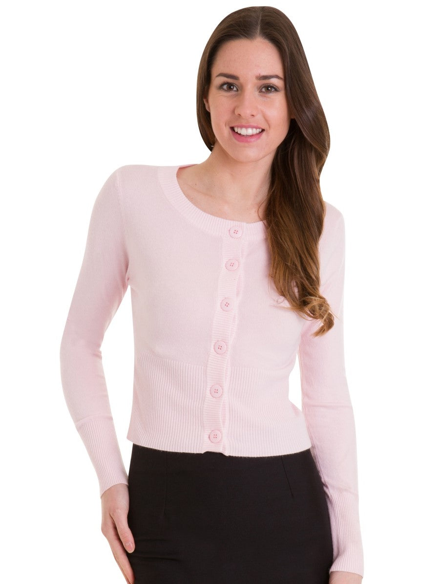 Dolly Cardigan - Light Pink