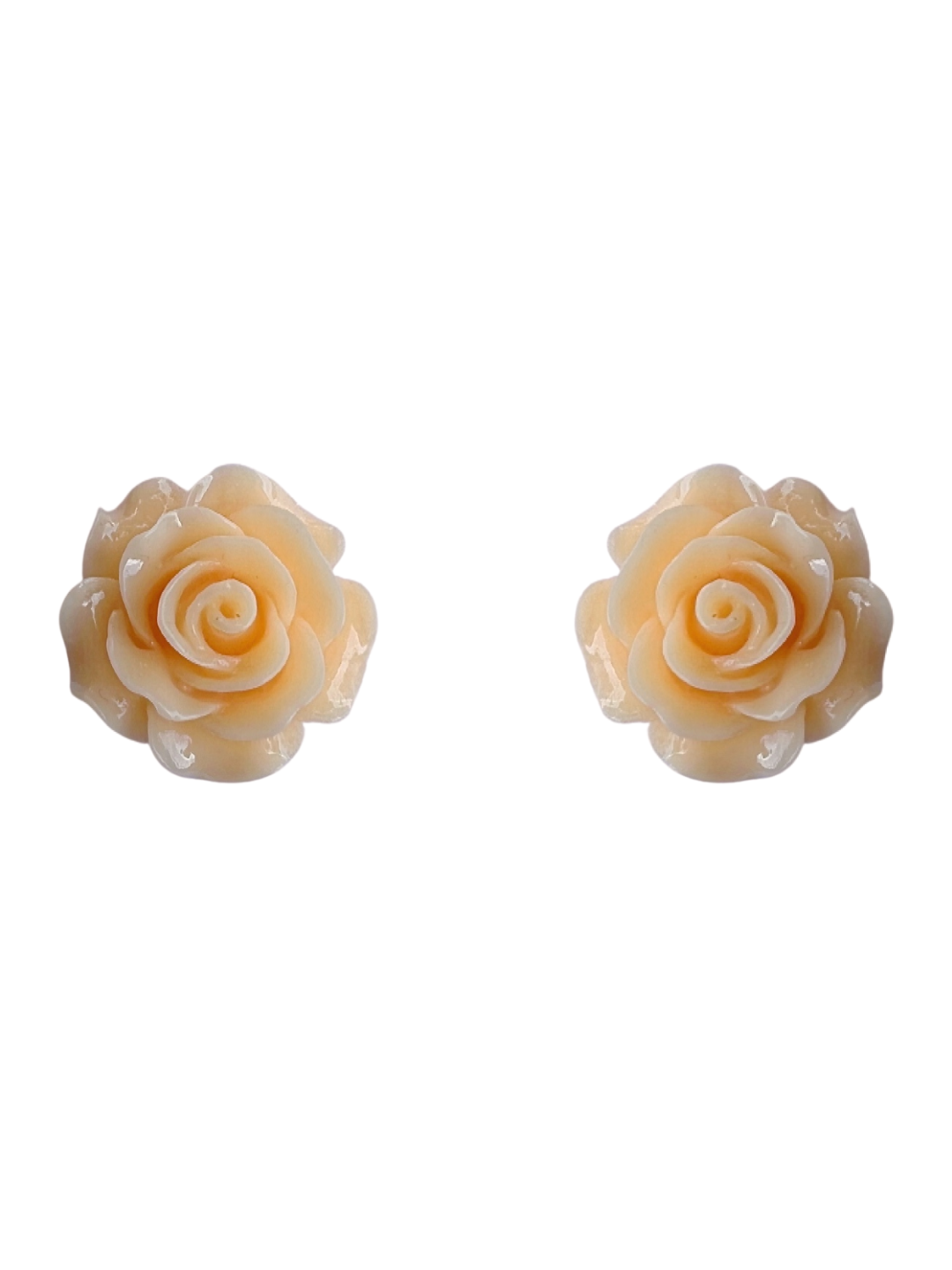 Rose Studs - Buttermilk