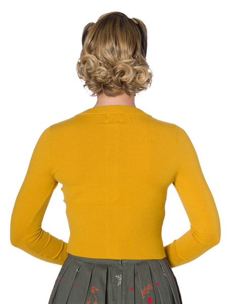 Dolly Cardigan - Mustard