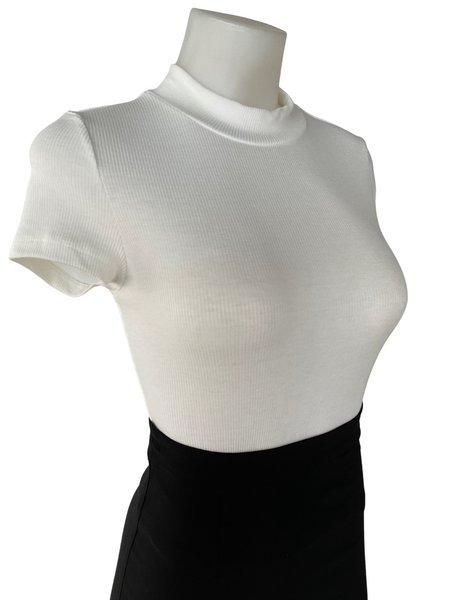Emmi Cropped Tee - Ivory