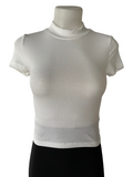 Emmi Cropped Tee - Ivory
