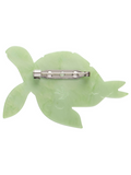 Green Turtle Brooch