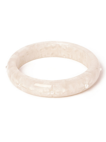 Midi Frosted Pearls Bangle