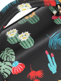 Joanna Tropical Cactus Satchel Bag