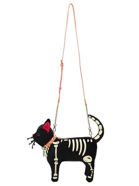 I-Scream Parlour Skeleton Vinnie the Cat Bag