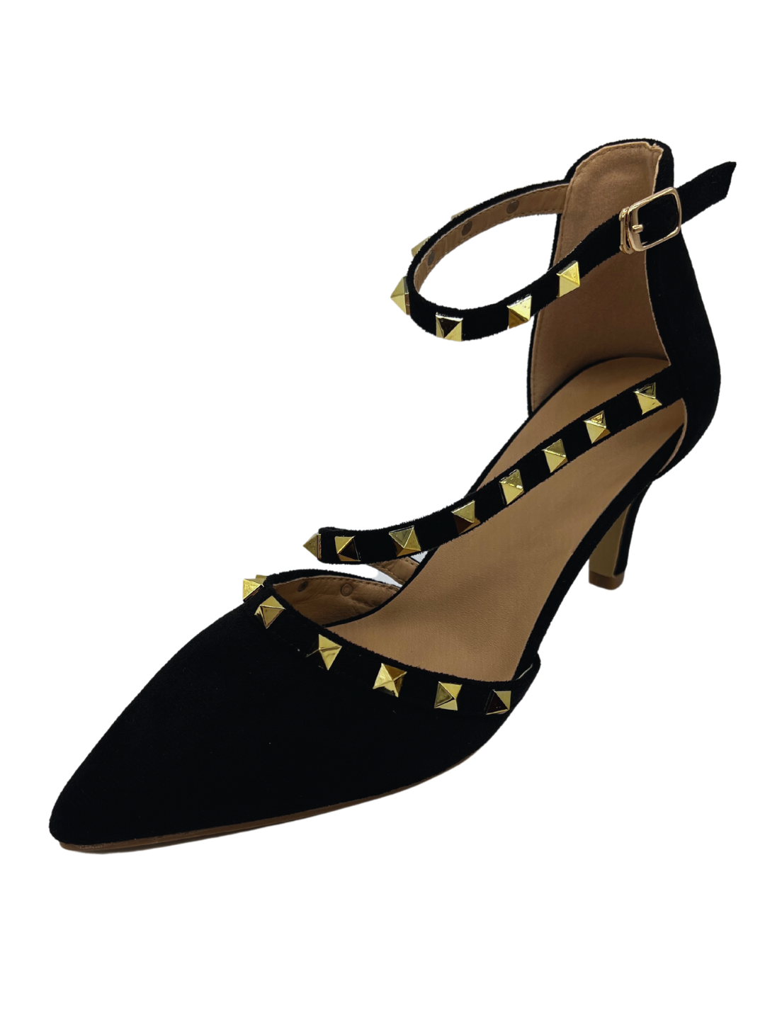 Suzette Studded Heels Black That Shop