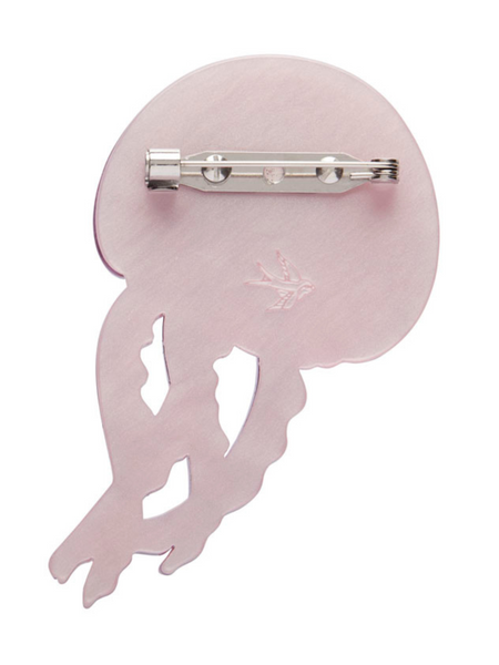 Mauve Stinger Jellyfish Brooch