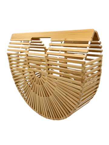 Bamboo Cage Bag