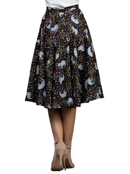 Ash Swing Skirt - Sloths