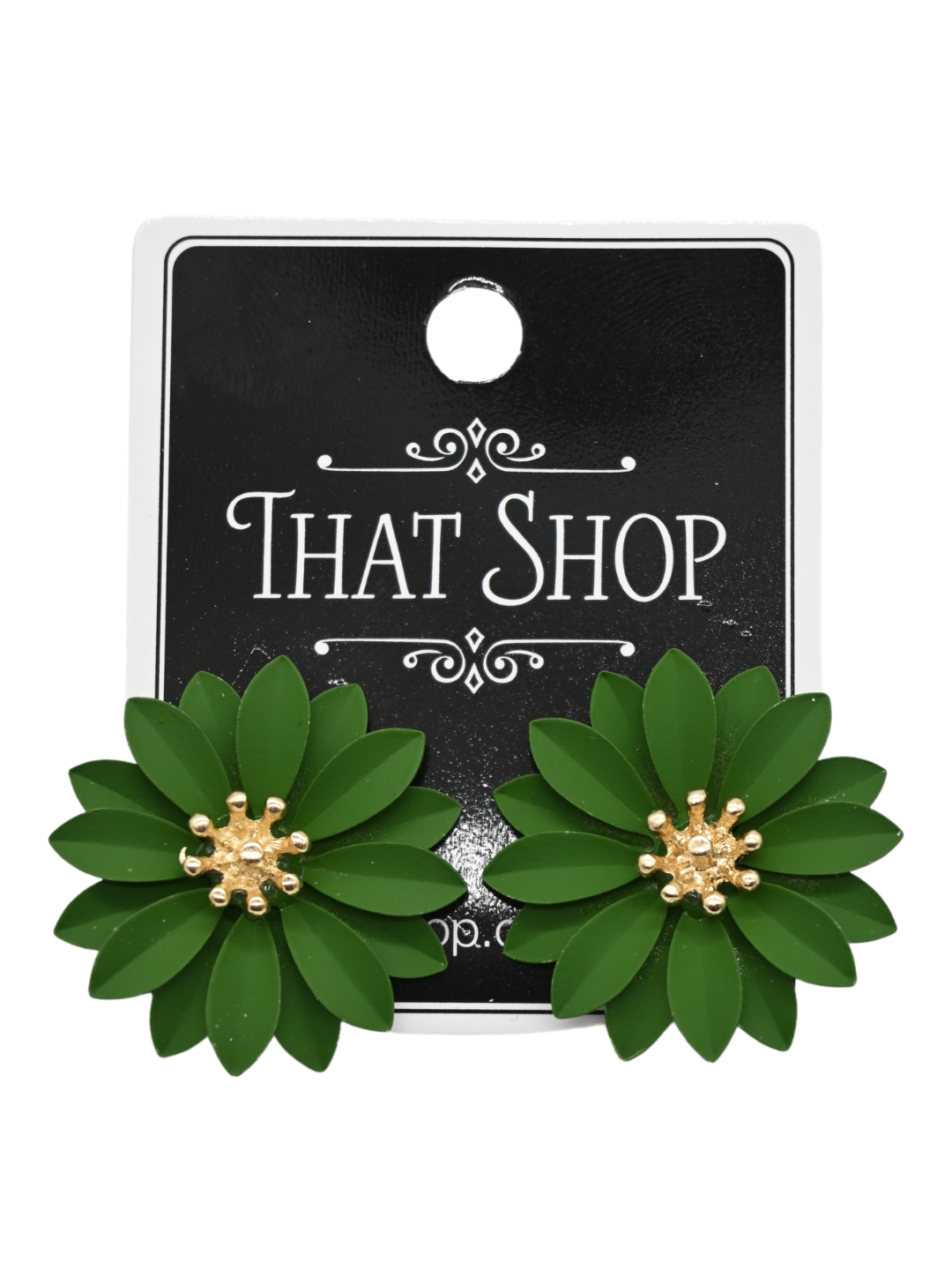 Florabella Studs - Green