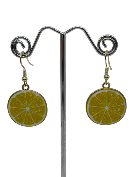 Lemon Slice Earrings