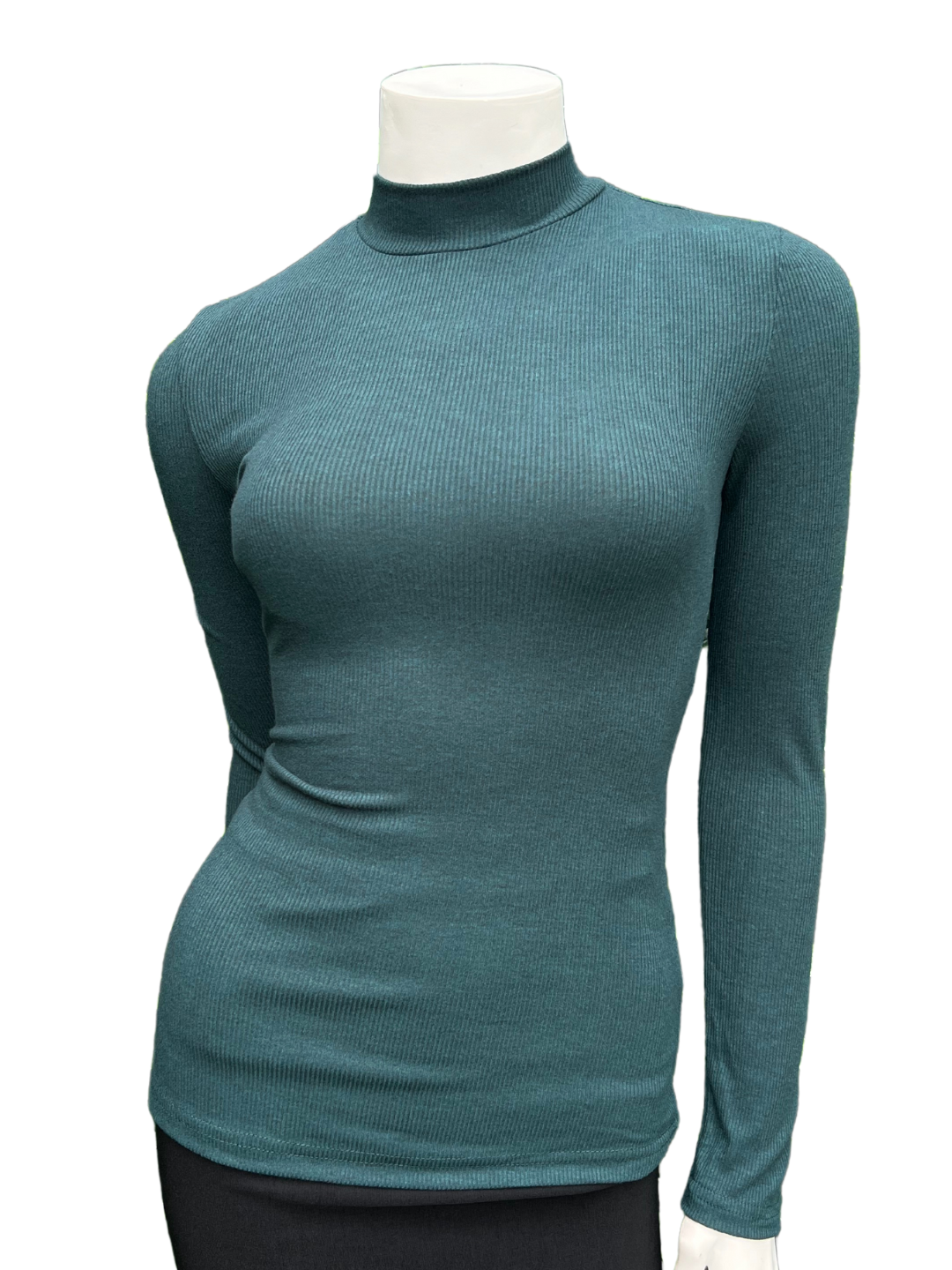 Emmi Long Sleeve Tee - Dark Green