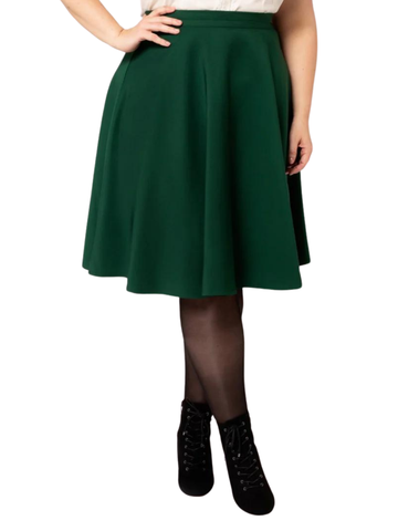 Ravenwood Swing Skirt - Green