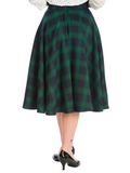 Sweet Check Skirt - Forest