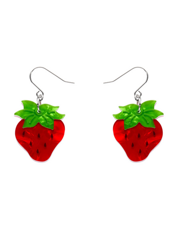 Darling Strawberry Drop Earrings
