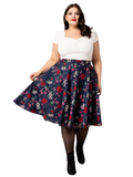 Camellia Swing Skirt