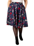 Camellia Swing Skirt