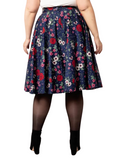 Camellia Swing Skirt