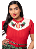 Poinsettia Top