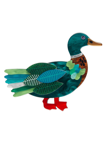 Mighty Mallard Brooch