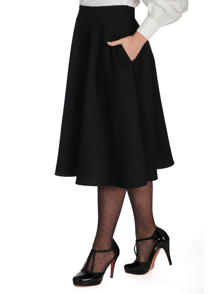 Hope Swing Skirt - Black