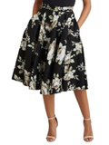 Chartwell Circle Skirt - Black