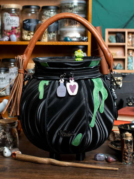 The Witches Pantry Cauldron Bag