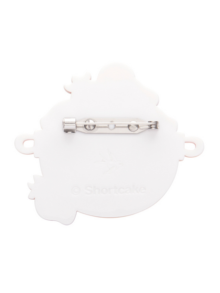 Lime Chiffon Brooch