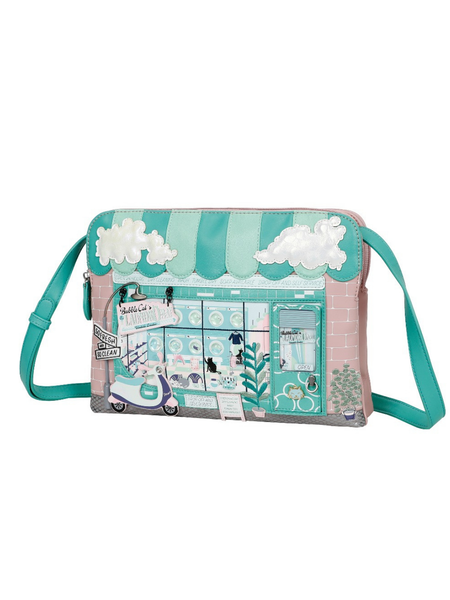 PRE-ORDER Bubble Cats Laundromat Bella Bag